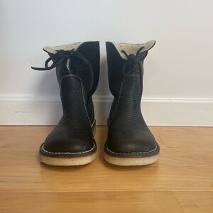 Duckfeet Arhus wool-lined leather boots